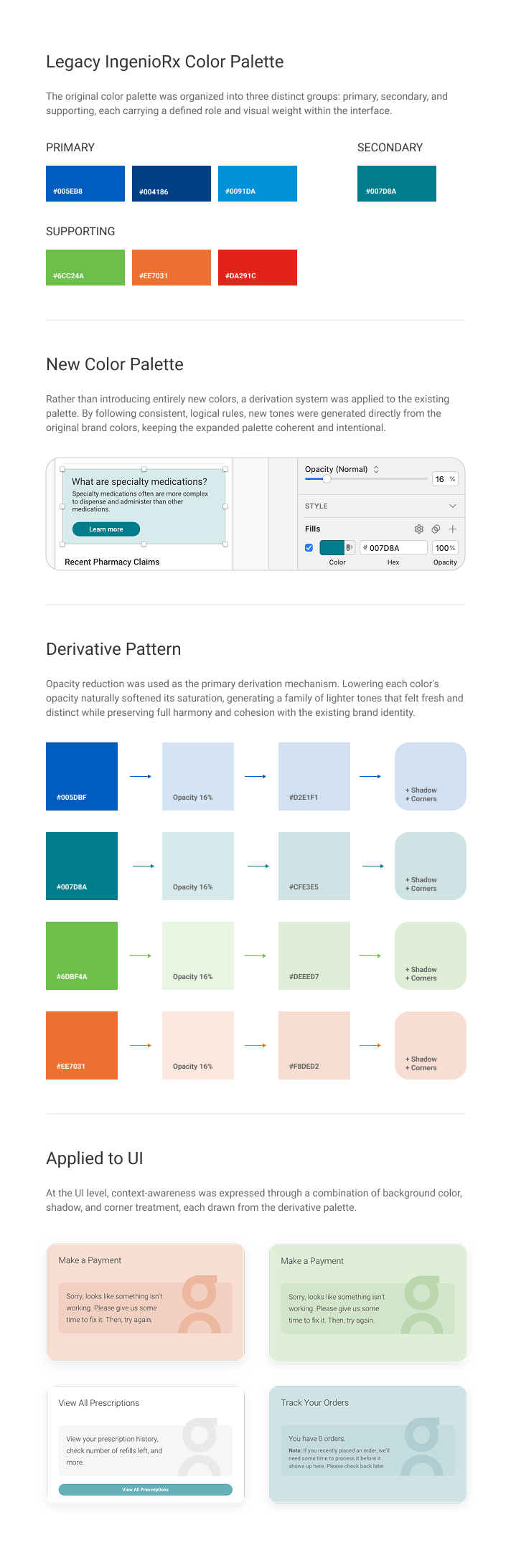 IngenioRx color palette
